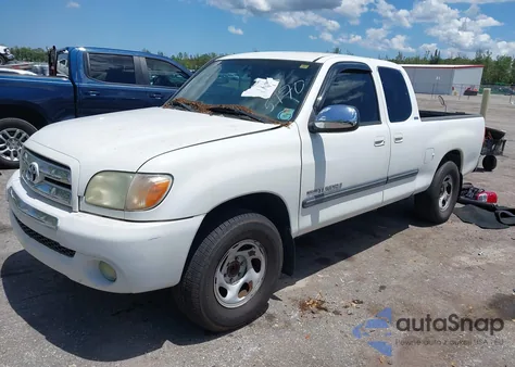 2005 Toyota Tundra Sr5 z USA, uszkodzony, nr VIN 5TBRU34105S455170